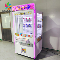 Coloré parc pièce poussoir Push Win peluche Machine griffe grue Machine clé maître prix jeu Machine 2025