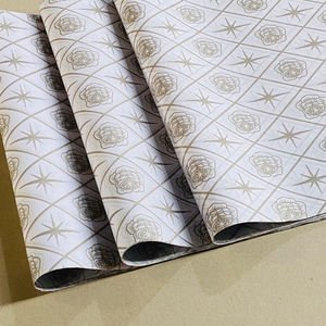 Papier journal enduit de lueur d'huile translucide de 22g chaussures de papier d'emballage impression de gravure de papier pour des applications de cire de Glassine - Product Image 6