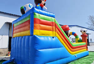 In Stock gonfiabile Mario Slide buttafuori Combo Jumping castelli scivolo Mario casa di rimbalzo <span class=keywords><strong>parco</strong></span> <span class=keywords><strong>giochi</strong></span> gonfiabile all'aperto per i bambini