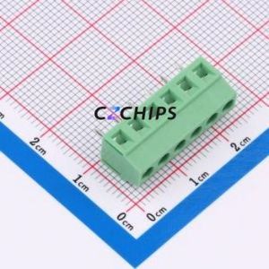 C381128L-6P0G36 Screw Terminal Block Through hole Component (THT),P=3.81mm Connector 1x6P 3.81mm 6P 1 - Product Image 1