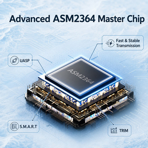Casing SSD Eksternal Aluminium M.<span class=keywords><strong>2</strong></span> NVME PCIE 20Gbps USB3.<span class=keywords><strong>2</strong></span> Gen2x2 USB 3.<span class=keywords><strong>2</strong></span> Gen 2x2 Tipe-C Tipe C M.<span class=keywords><strong>2</strong></span> NVME Kotak Enclosure Adaptor - Product Image 2