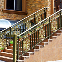Balustrade Moderne en Aluminium, à Monter Soi-même, pour Extérieur et Intérieur, Garde-Corps Métallique Vissé pour Balcon, Escalier et Terrasse