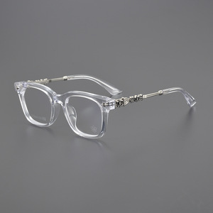 Design di marca 2025 CH8214 di alta qualità acetato da prescrizione per <span class=keywords><strong>Computer</strong></span> di lusso uomo donna moda occhiali montature per occhiali - Product Image 4