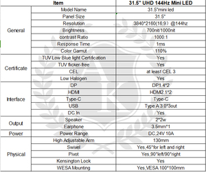 Moniteur de jeu <span class=keywords><strong>4k</strong></span> <span class=keywords><strong>Gsync</strong></span> Moniteur d'ordinateur de bureau Ordinateur de jeu - Product Image 3