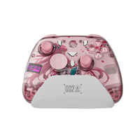 Manette de jeu sans fil K20 Tri-mode à double vibration RGB Hall pour console vidéo NS Switch/PC/Android avec station de charge
