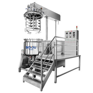 Máquina para Hacer Pasta de Dientes de Acero Inoxidable de Fábrica China, Mezclador al Vacío, Homogeneizador, Mezclador Industrial, Precio - Product Image 1