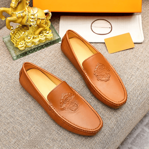 Zapatos Oxford con Parte Superior de Cuero Vacuno de Grano Completo, Entresuela de Goma/Látex Espumado, Suela de Goma y Forro de Tela para Todas las Temporadas - Product Image 2