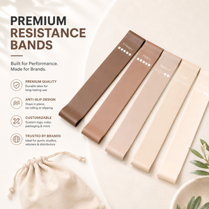Set di 5 Fasce Elastiche di Resistenza in TPE <span class=keywords><strong>per</strong></span> Allenamento di <span class=keywords><strong>Forza</strong></span> e Stretching, Kit <span class=keywords><strong>per</strong></span> Uomo e Donna - Product Image 1