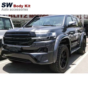 Kit de carrocería ancha de alta calidad para Toyota Land Cruiser LC200, Kit de rendimiento de cuerpo ancho, rueda de guardabarros - Product Image 6