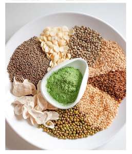 ผงสมุนไพรธัญพืชธรรมชาติ 300 กรัม บรรจุกล่อง ถั่วเขียว บัควีท ข้าวโอ๊ต ข้าวกล้อง ข้าวเหนียว ผงชาเขียวมัทฉะ สำหรับช่วยขับสารพิษในลำไส้ - Product Image 4