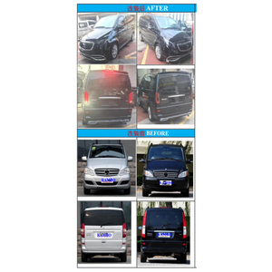 Kit de carrocería de coche para Mercedes Benz Vito 2004-2011 Actualización a <span class=keywords><strong>Maybach</strong></span> <span class=keywords><strong>VS680</strong></span> - Product Image 3