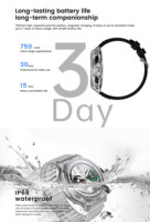 Montre connectée Ultra3 JS43, détection de la fatigue émotionnelle, montre connectée tendance, ECG, dispositifs portables de santé, AMOLED 480*480, IP67, Android, iOS