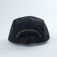 Gorra de Campamento Personalizada de 5 Paneles con Visera Plana, Material de Algodón, Gorra Deportiva para Exteriores con Visera Impresa