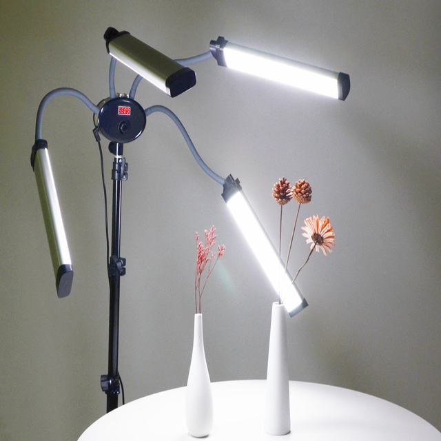 Hot FX-800 Four Arm Lamp Eyelash Tattoo Lashes Extension Light Eye Lashes Nail Beauty Makeup Led Moon Eyelashes Light