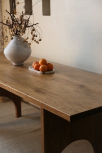 <span class=keywords><strong>Tavolo</strong></span> da Pranzo <span class=keywords><strong>Rettangolare</strong></span> in Legno di Betulla Stile Mid-Century <span class=keywords><strong>per</strong></span> Esterni, Set <span class=keywords><strong>Tavolo</strong></span> e Sedie <span class=keywords><strong>per</strong></span> Giardino, Terrazza, Villa, Patio, Arredamento Moderno - Product Image 4