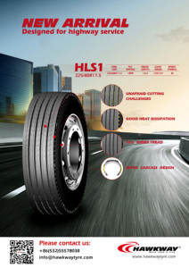Pneumatici per Camion HAWKWAY 22.5 Tubeless 255/70R22.5 265/70R19.5 275/70R22.5 295/75r22.5 315/70 R22.5 - Product Image 4