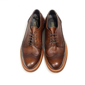 Luxury Cowhide Leather Square Toe Lace-Up Durable Breathable Anti-Slip Formal Wedding <b>Dress</b> Shoes for <b>Men</b> Classic Brogue - Product Image 1