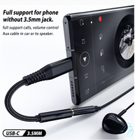 Adaptateur Type C 3,5 mm Aux, USB C vers prise casque 3,5 mm, câble audio Aux pour OnePlus 7 7T Pro Note 10 Google Pixel 3 4 XL
