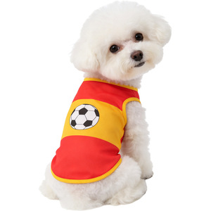 Maillot de football pour chien, pour chiens de petites et moyennes races, respirant, toutes saisons, style sportif - Product Image 2