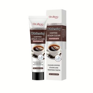 Dentifrice Blanchissant Herbal au Café pour Élimination des Taches, Nettoyage en Profondeur, Taille Standard 120g, Haute Qualité Wholesalek0123 - Product Image 1
