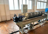 Réservoir d'eau de refroidissement en acier inoxydable pour ligne d'extrusion de plastique et de caoutchouc