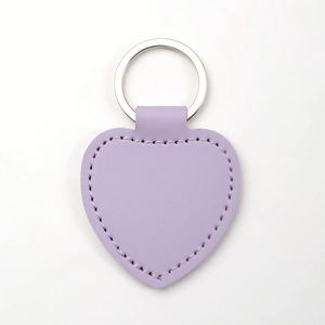 Custom Promotional Both Sides Printable Other Key <b>Chains</b> <b>Cheap</b> Pu Leather Sublimation Keychain Rectangle Manufacturer Key Tags - Product Image 3