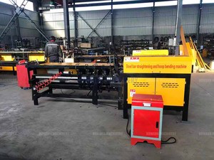 Máquina CNC de Enderezado, Doblado y Corte de Varillas de Acero Inoxidable y Acero al Carbono, Semiautomática con Motor de Alta Potencia - Product Image 5