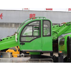 Nieuwe 42 Meter Automatische Hydraulische Vrachtwagen Gemonteerde Telescopische Toegangsladders Diesel Brandstof Emmer Lift Hoogwerker Werk Platform - Product Image 6