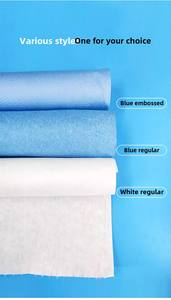 กระดาษเช็ดทำความสะอาดแบบม้วนสำหรับห้องคลีนรูม ผลิตจากเยื่อไม้และโพลีเอสเตอร์ ไม่ถักทอ สีน้ำเงิน สำหรับงานหนัก ใช้แล้วทิ้ง ใช้เช็ดฝุ่น ทำความสะอาดแว่นตา และหน้าจอ - Product Image 4