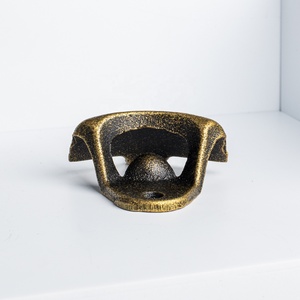 Thời trang POP cá tính nhà Bar bia công cụ cổ gang tường treo bia corkscrew hình dạng cá đa chức năng - Product Image 4