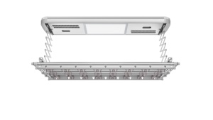 Séchoir à linge motorisé en aluminium avec commande vocale et télécommande multiple, pour montage au <span class=keywords><strong>plafond</strong></span> ou sur balcon - Product Image 3