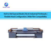 Mesin Cetak Roll to Roll GC1800H Ricoh Industrial Printhead Format Besar Inkjet dengan Kompatibilitas Film Lebar