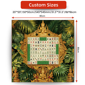 <span class=keywords><strong>Tapis</strong></span> <span class=keywords><strong>de</strong></span> jeu carré portable en caoutchouc naturel <span class=keywords><strong>pour</strong></span> Mahjong/Poker/Tables <span class=keywords><strong>de</strong></span> <span class=keywords><strong>Cartes</strong></span> – Taille personnalisée - Product Image 3