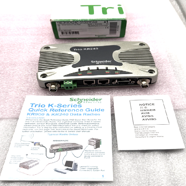 Plc Trio Tburkr240-01001da0 Ethernet Remote Data Radio *new* for Warranty Product