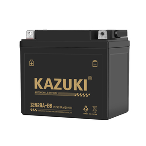 カズキ12V AGM/VRLA電動自転車/スクーター用ドライチャージオートバイバッテリー-10年長命 - Product Image 2