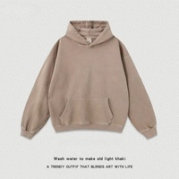Fabricant de sweats à capuche OEM, impression de logo personnalisé de haute qualité, broderie, streetwear, sweat à capuche en coton super lourd unisexe