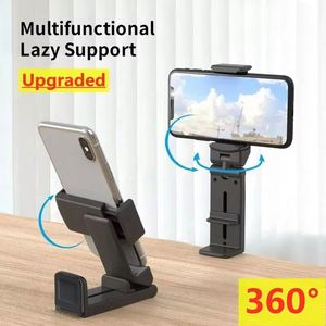 Multi Function Mobile Phone <b>Stand</b> Folding Travel Holder 360 Rotation Telescopic <b>Desktop</b> <b>Stand</b> for Phones - Product Image 4
