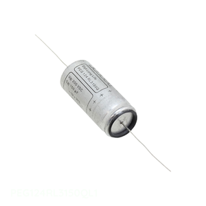 Condensateur axial traversant PEG124RL3150QL1 en aluminium 150µF 200V - Product Image 1