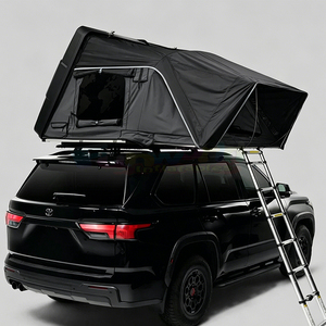 Carpa de Techo Ligera para 2-3 Personas, Carpa de Techo para Auto, Dachzelt de Aluminio, Carpa de Techo Rígida para Camping con Escalera para SUV - Product Image 1