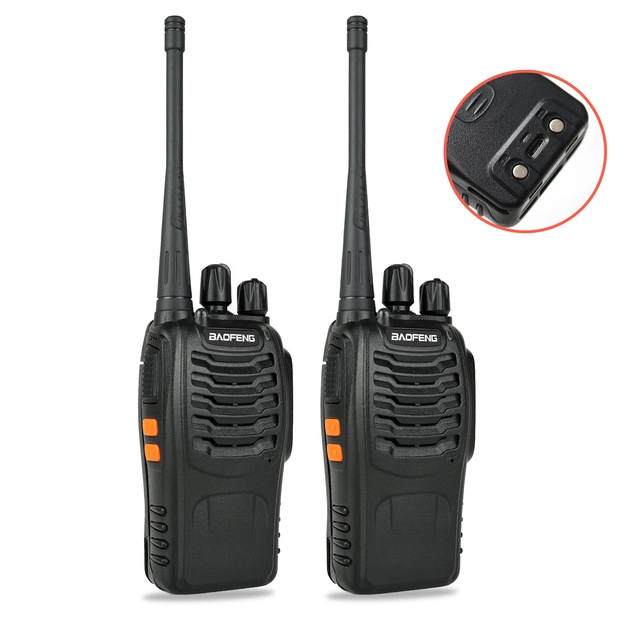 Cheapear BAOFENG BF-888S UHF Type-C Walkie Talkie Handheld Portable Transceiver Two Way Radio Ham Business Amateur Radio