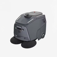 Robot Pembersih Komersial Cerdas Berkualitas Tinggi, Menyapu, Menyedot Debu, Mengepel, Vacuum Cleaner All-in-one Dengan Tangki Sampah 45L