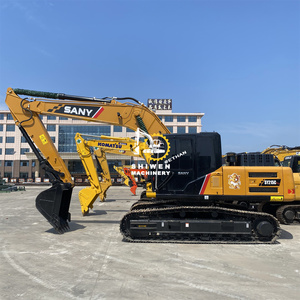 Excavadora de cadenas mediana SANY SY215CPro de segunda mano muy útil, potente bomba hidráulica, motor de bajo consumo de combustible, usada SY215Cpro SY235 - Product Image 3