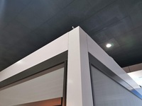 Pergola en aluminium autoportante électrique imperméable à l'eau 3*5m, auvent rétractable en métal, gazebo, pergola à lames orientables pour l'extérieur, usine