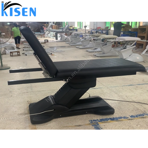 Kisen luxe moderne noir traitement médical Table de <span class=keywords><strong>Massage</strong></span> cosmétique Spa lit électrique 2 moteurs Salon de beauté du visage lit de cils pour <span class=keywords><strong>Sal</strong></span> - Product Image 3
