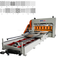 Machine à mailles métalliques expansées robuste pour la fabrication de passerelles d'échafaudage