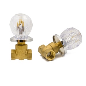 Standard Brass 1/2inch 200WOG Plastic Handle PN20 Stop Cock Valve