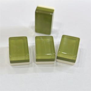 Resin Mahjong Tiles Mini Size 30x23x13mm For Chess And Card <b>Entertainment</b> Universal Use - Product Image 1