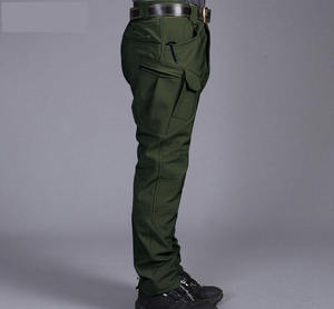 Venta al por mayor invierno cálido algodón hombres Ix9 camuflaje impermeable Ripstop carga trabajo táctico pantalones largos con rodilleras G3 - Product Image 5