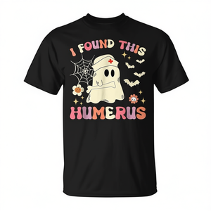 Encantro esta camiseta de Halloween de la enfermera fantasma Humerus. - Product Image 2