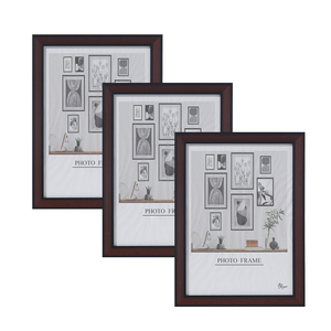 Hiện đại 21*30cm vuông ABS kim loại hình ảnh khung nhựa MDF PS sơn trang trí khung - Product Image 6